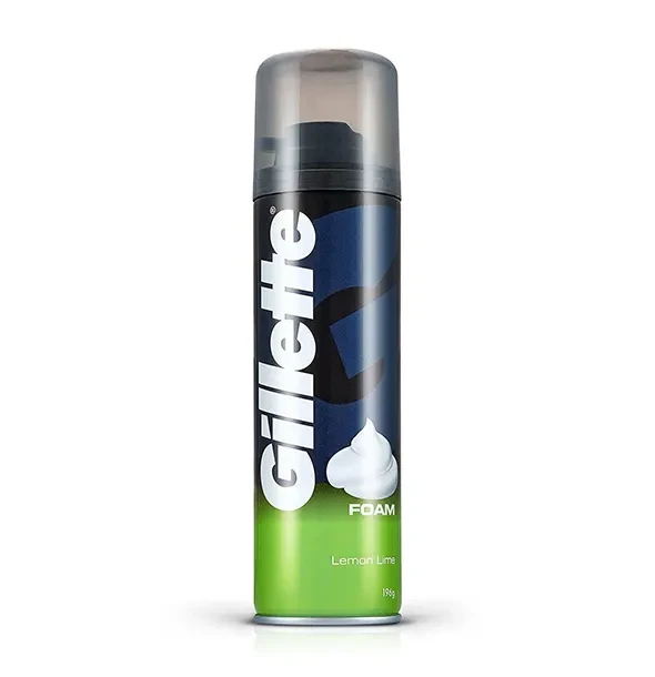 Gillette Lemon Lime Shaving Foam 196g