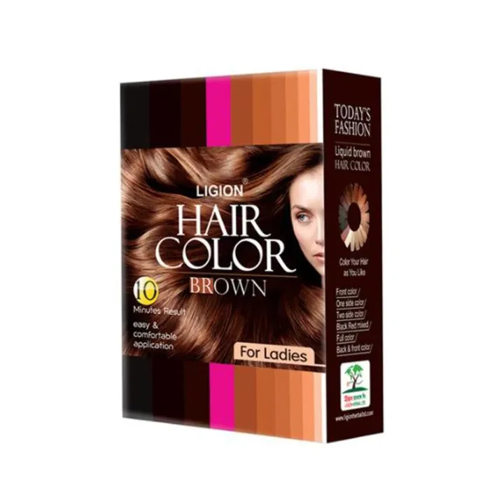 Ligion Hair Color Brown (30 ml)