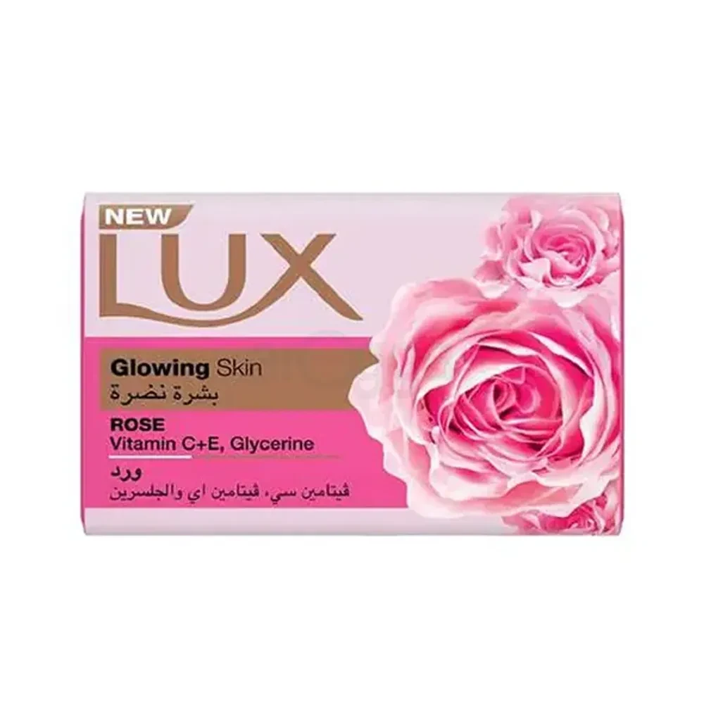 Lux Glowing Skin Rose Vitamin C+E Glycerine Bar Soap 150gm