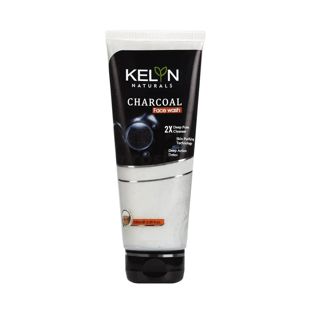 Kelyn Face wash - Charcoal 2X deep pore cleanser 100ml