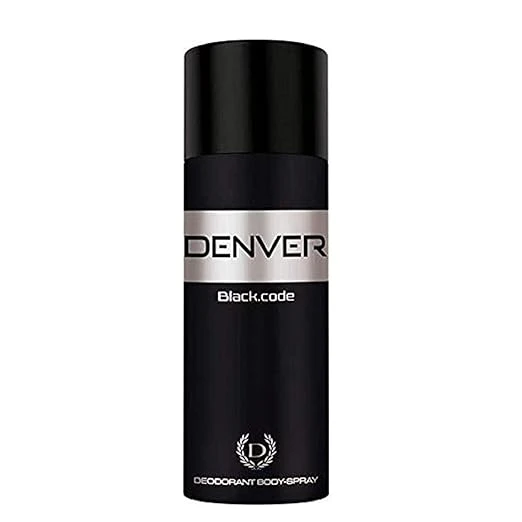 DENVER Black Code Deodorant Body Spray – 150 ml