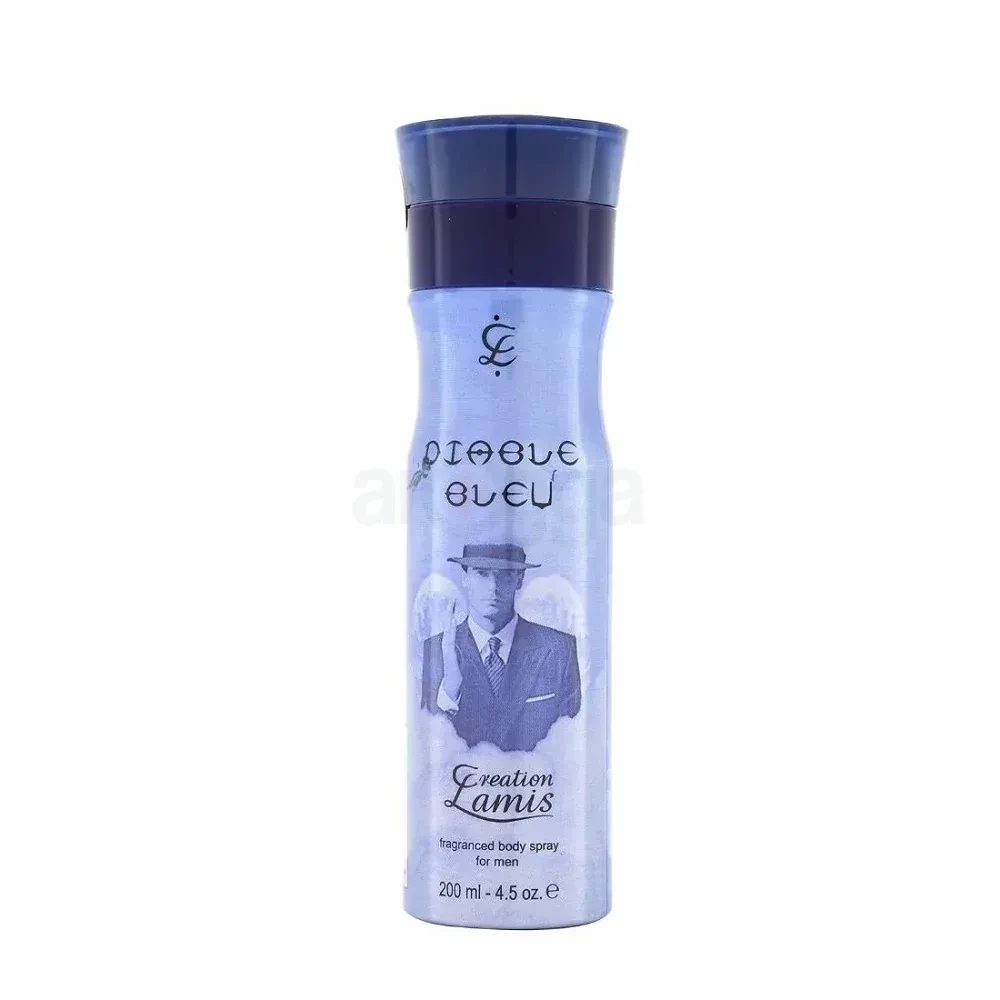 Creation Lamis Diable Bleu Fragranced Body Spray for Men – 200 ml