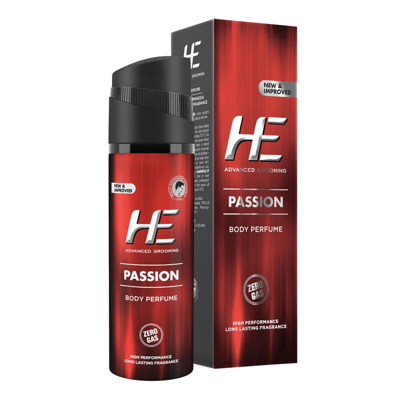 HE Advance Grooming Passion Perfume Body Spray (Gas) – 120 ml