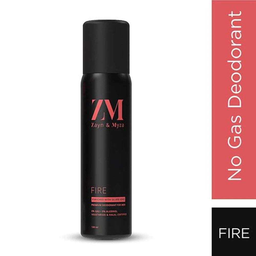 Zayn & Myza Fire Body Spray for Men – 120 ml (No Gas)