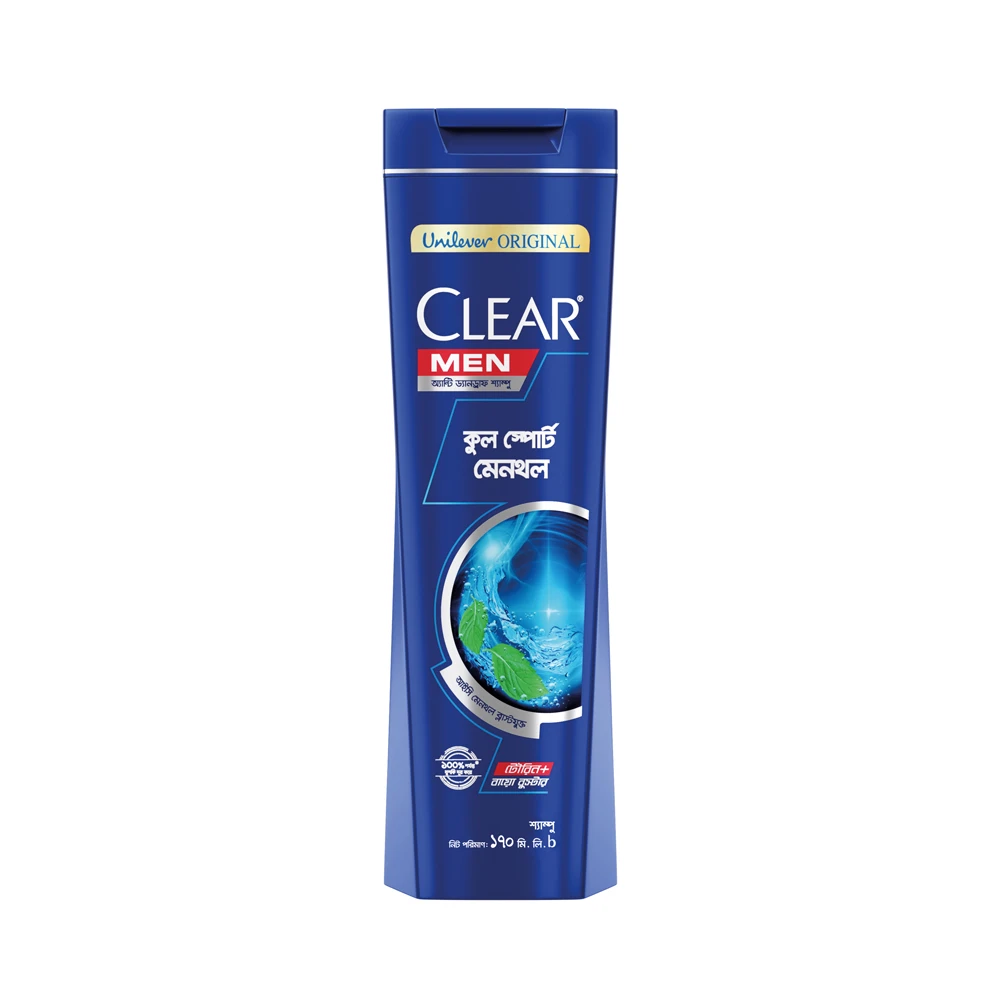 Clear Men Shampoo Cool Sport Menthol Anti Dandruff – 170ml