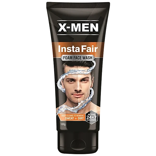 X-Men Insta Bright Foam Face Wash – 50g