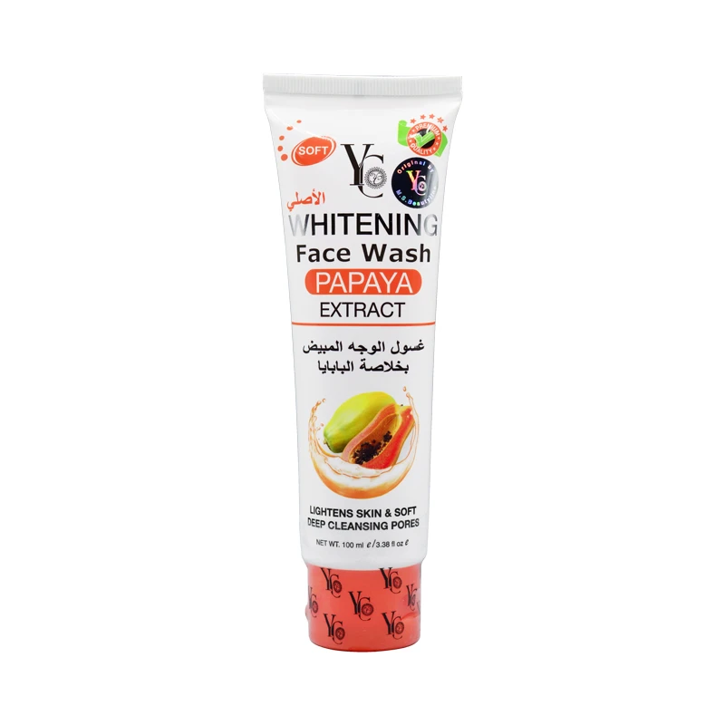 YC Whitening Face Wash with Papaya Extract – 100ml